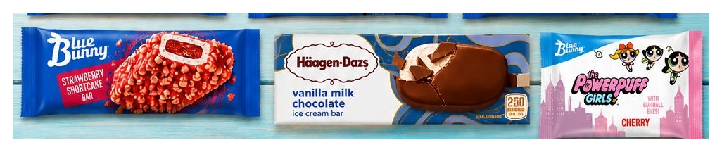 Häagen-Dazs wholesale frozen products